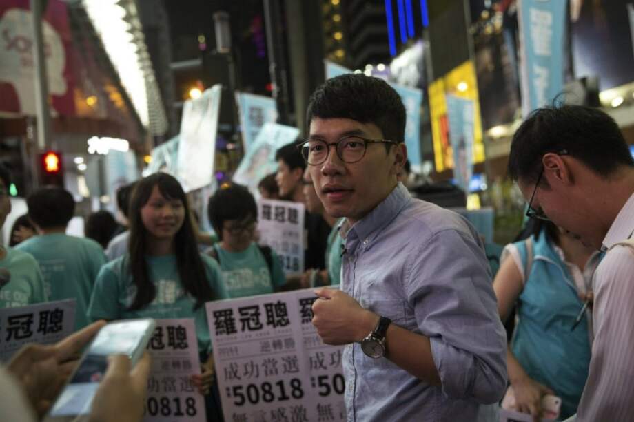 Nathan Law, uno de los independentistas elegido para el Parlamento de Hong Kong. / EFE