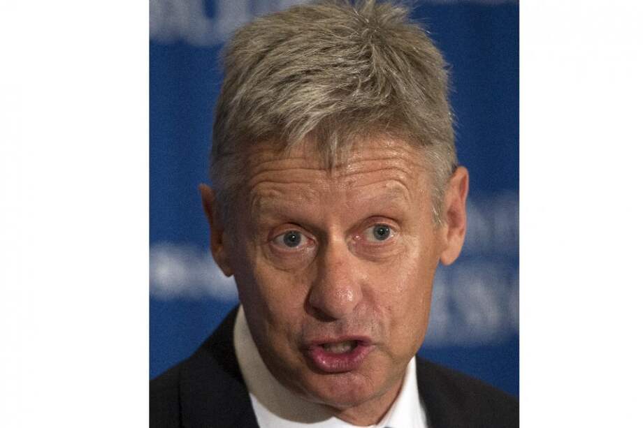 El candidato presidencial Libertario, Gary Johnson. / AFP