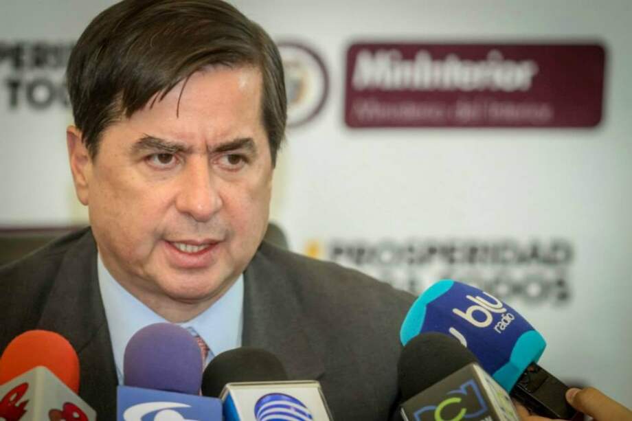 El ministro del Interior, Juan Fernando Cristo. / Ministerio del Interior