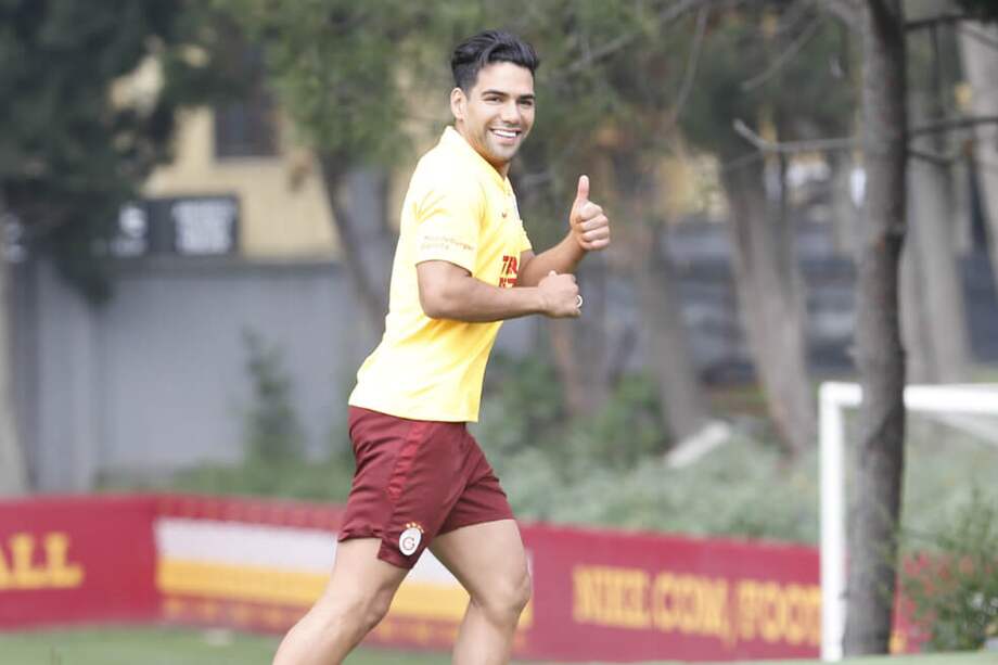 Radamel Falcao García, delantero del Galatasaray y la selección de Colombia. / @GalatasaraySK