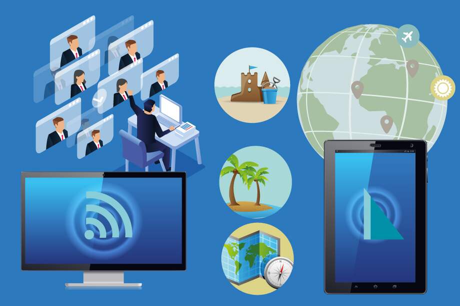 Internet fijo vs internet móvil.