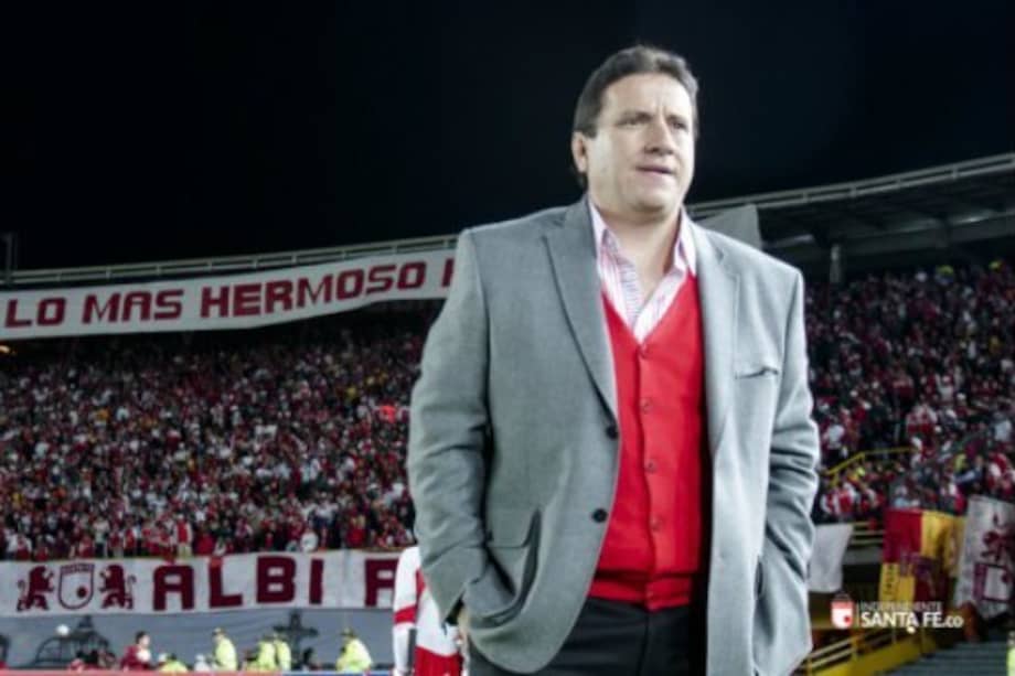 César Pastrana, presidente de Independiente Santa Fe. / Archivo