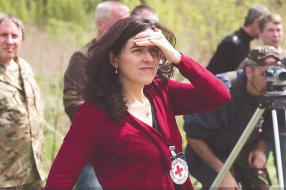 María Dolores Morcillo estudió Medicina en la Universidad del Rosario. Ha trabajo como experta forense para el CICR en Kosovo, Chipre y Ucrania. Cortesía CICR