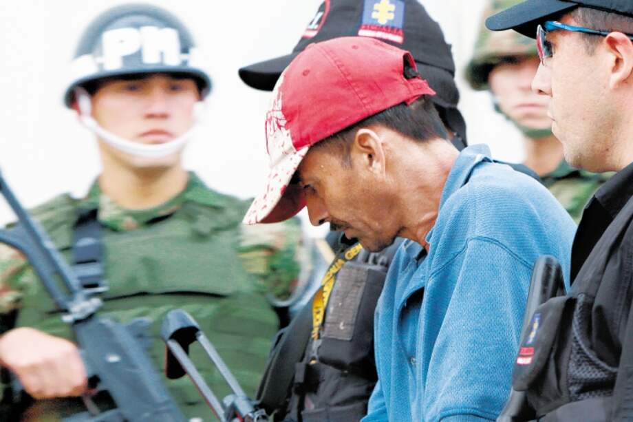 Herminsul Arellán Barajas fue capturado en marzo de 2011 en La Macarena (Meta). / EFE