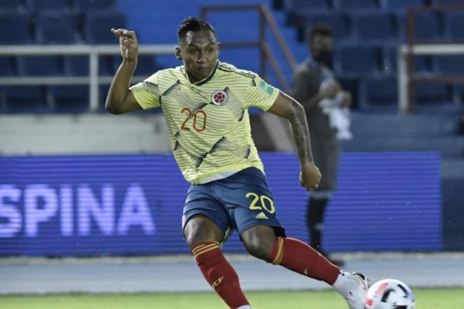 Alfredo Morelos, delantero del Rangers de Escocia y la selección de Colombia.