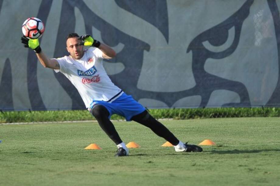 David Ospina será el arquero titular en el partido entre Colombia y Chile. Foto: EFE