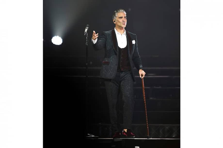 Alejandro Fernández durante su concierto en el centro Mandalay Bay en Las Vegas (Estados Unidos). / Efe