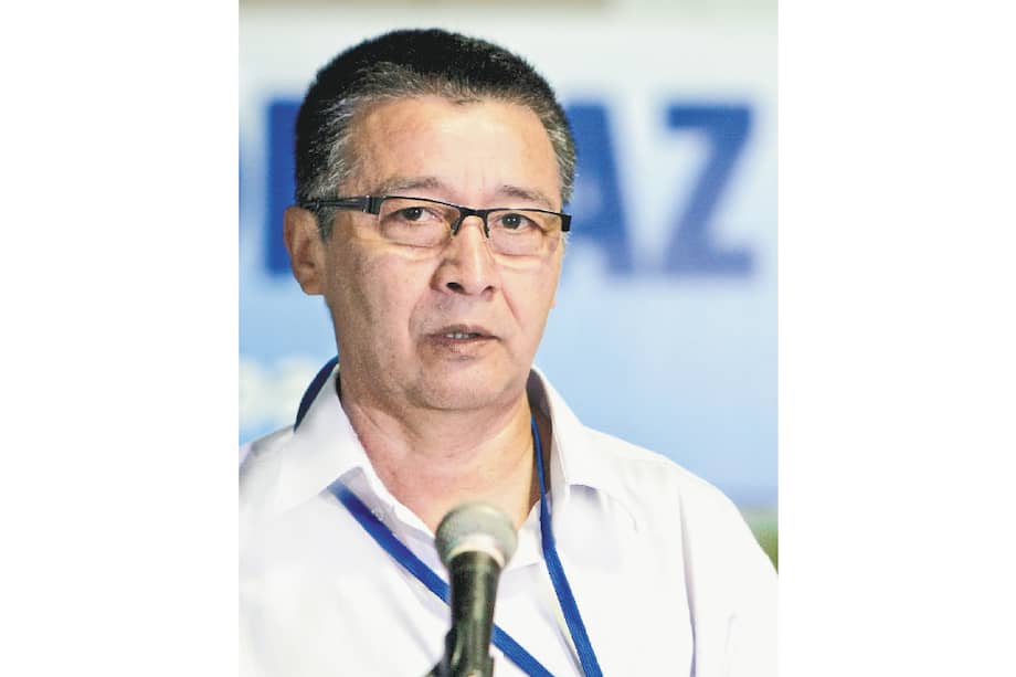 Francisco González, “Pacho Chino”, vocero de las Farc en Cauca. / / EFE