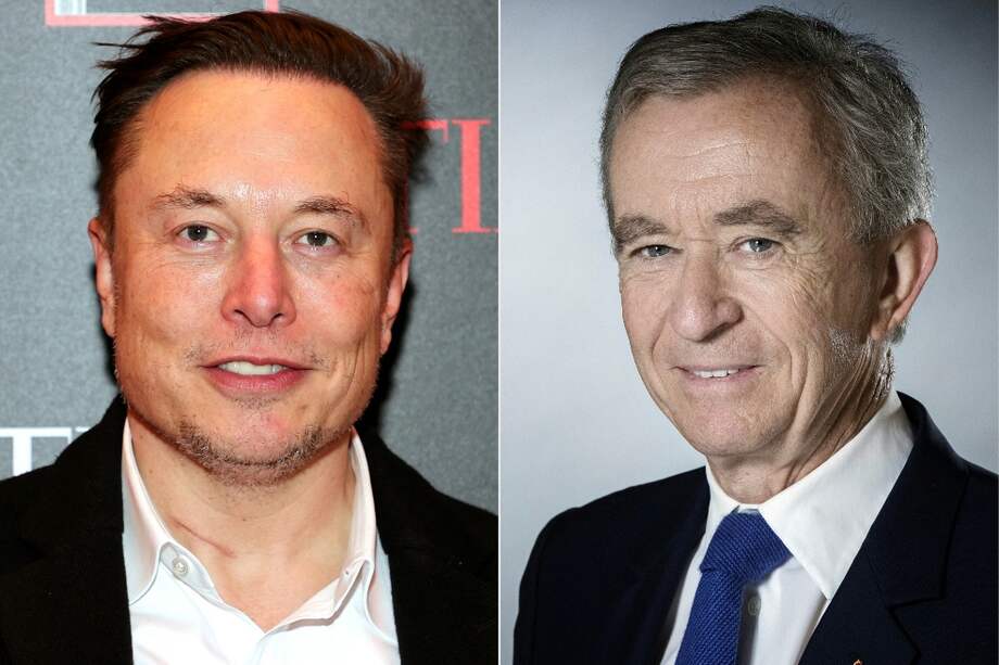Elon Musk y Bernard Arnault: ¿quién se quedará con el puesto del más rico del mundo?