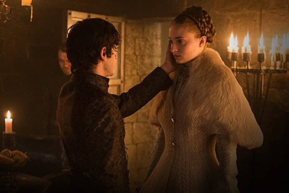 Los personajes Ramsay Bolton y Sansa Stark en "Juego de Tronos". / Tomada de Facebook.com/GameofThronesLAT