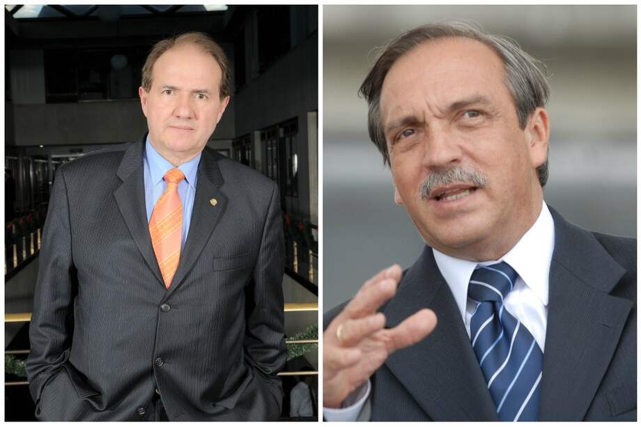 Leónidas Bustos, Luis Alfredo Ramos. /Archivo