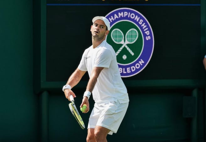 Nicolás Mejía hace historia en Wimbledon: ganó en el debut y ya conoce su próximo rival