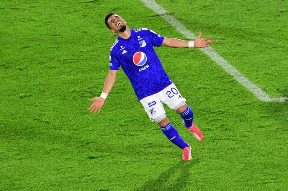 Fernando Uribe, goleador de Millonarios.