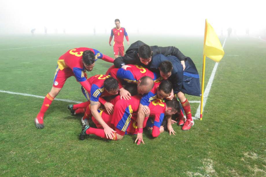 La selección de Andorra no ganaba un partido desde el 13 de octubre de 2004. / @Fedandfut
