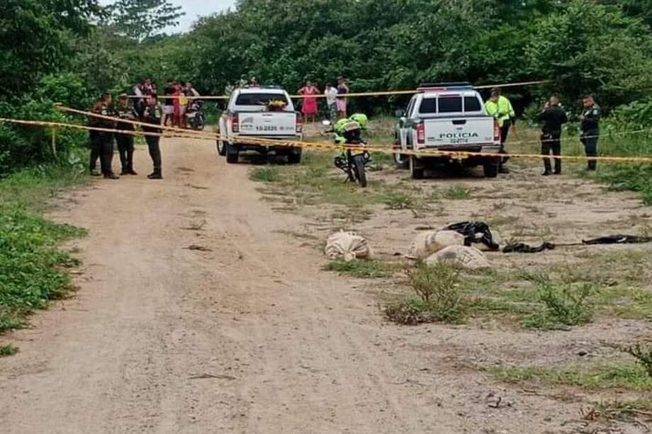 Medicina Legal se encarga de la identificación de las personas asesinadas.