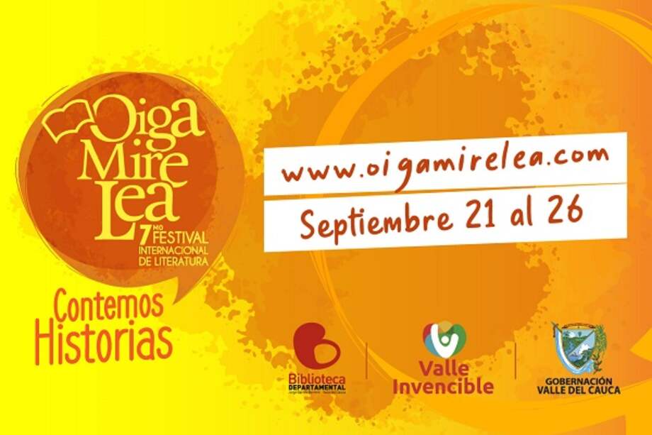 Festival Internacional de Literatura de Cali Oiga, Mire, Lea, séptima versión.