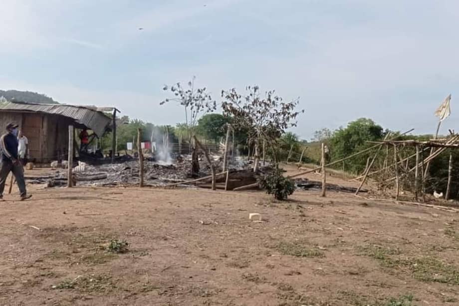 Según la información de las autoridades una de las víctimas es la madre del bebé de cuatro meses. /Foto tomada de Sucre Comunicaciones.