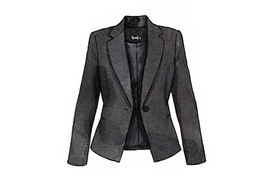 Un blazer negro, blanco o nude es un esencial. / Leandro Rodríguez