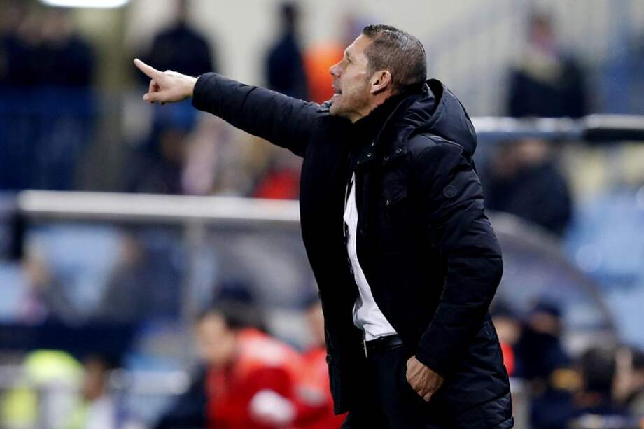 Diego Simeone, técnico de Atlético de Madrid / Archivo