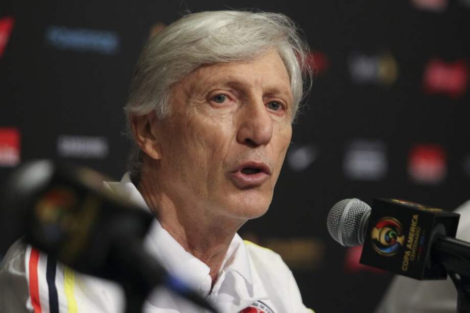 José Pékerman, director técnico de la selección Colombia. / EFE