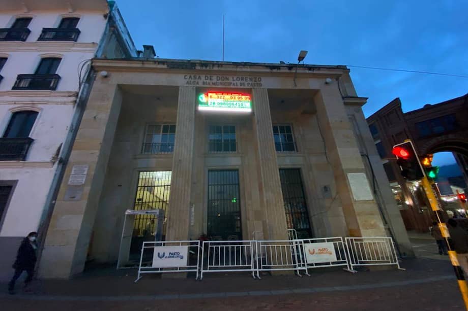 El reloj climático en Pasto (Nariño).