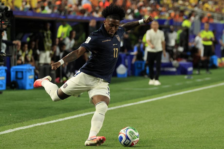 Angelo Preciado, jugador de Ecuador.