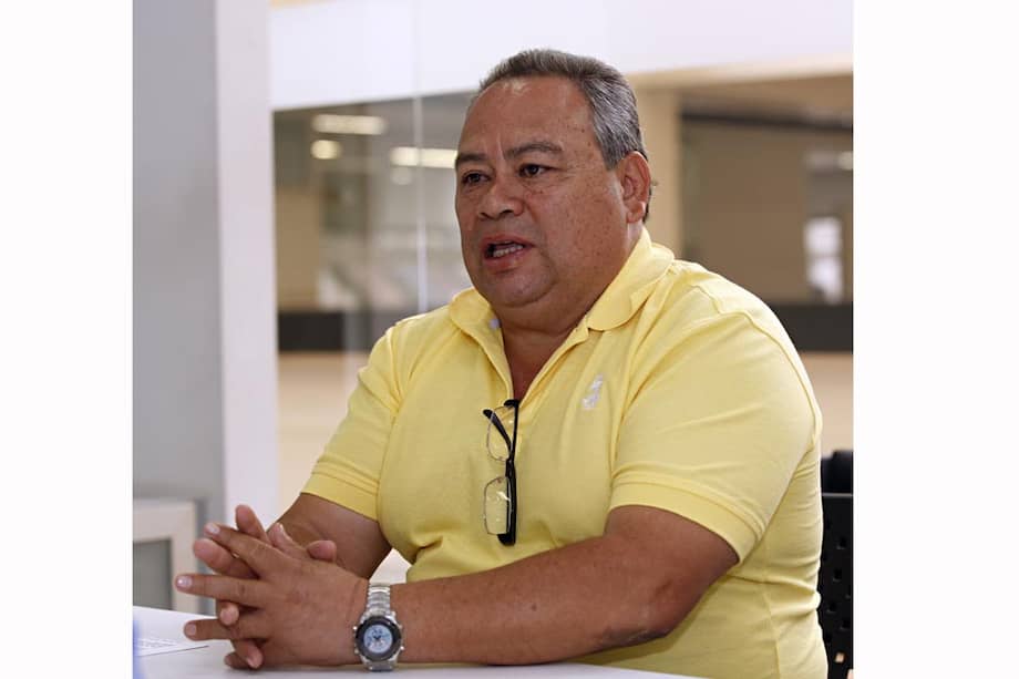 Luis Murcia Chaparro, más conocido como el ‘Pekinés’, uno de los principales esmeralderos del país. / El Tiempo