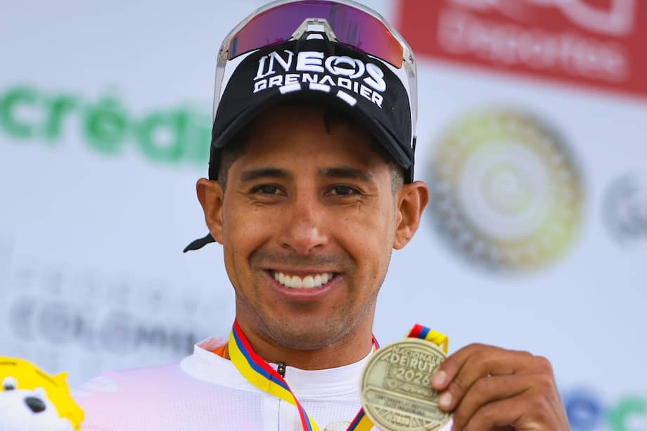 Brandon Rivera, campeón del Campeonato Nacional de Ciclismo 2026.