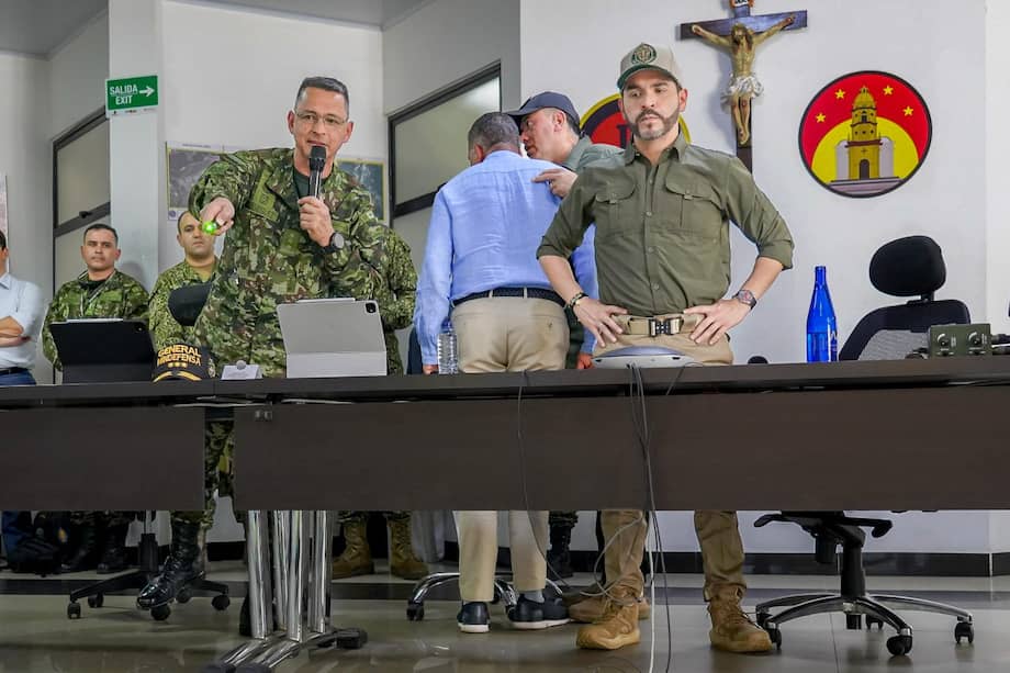 Presidente Abelardo de la Espriella en Cúcuta tras atentado.