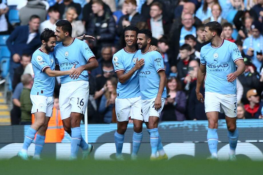 Manchester City goleó a Southampton en casa con anotaciones de Joao Cancelo, Phil Foden, Riyad Mahrez y Erling Haaland.