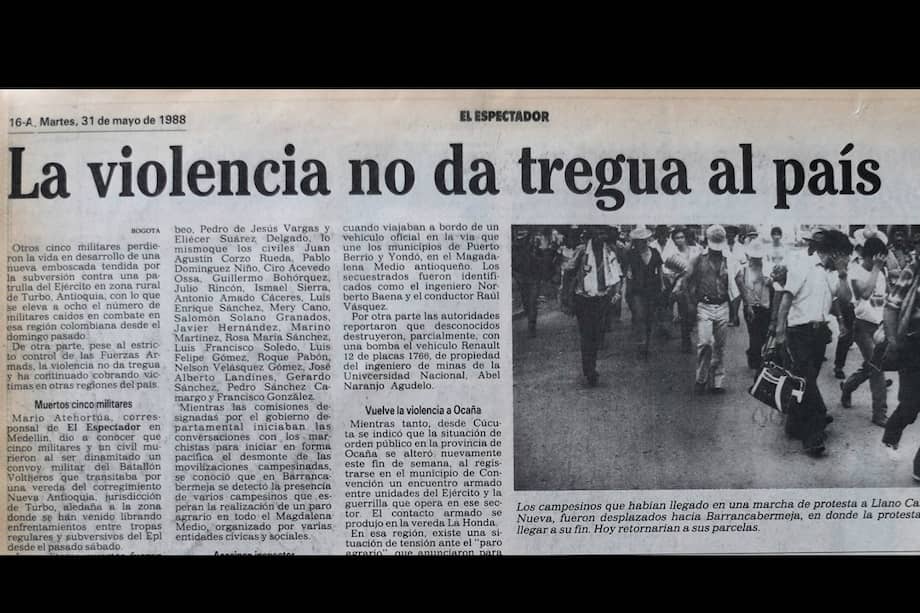 “Julio Palizada” asegura que contará la verdad sobre la masacre de Llana Caliente, ocurrida en 1988. /