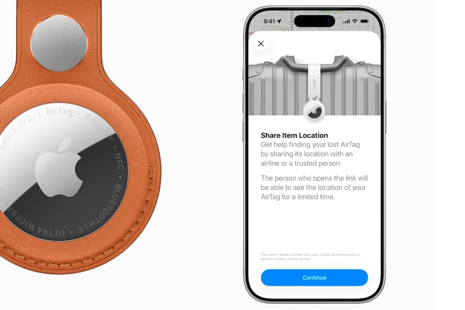 El AirTag 2 se conecta a la app Encontrar para ayudar a ubicar objetos extraviados en tiempo real.