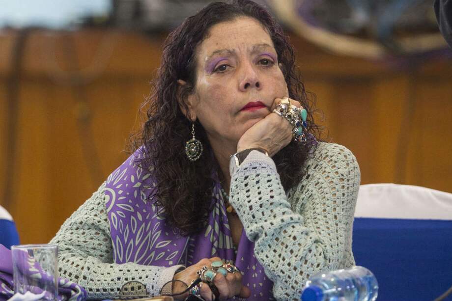 Rosario Murillo, vicepresidenta y esposa de Daniel Ortega, arremetió contra España. / Archivo