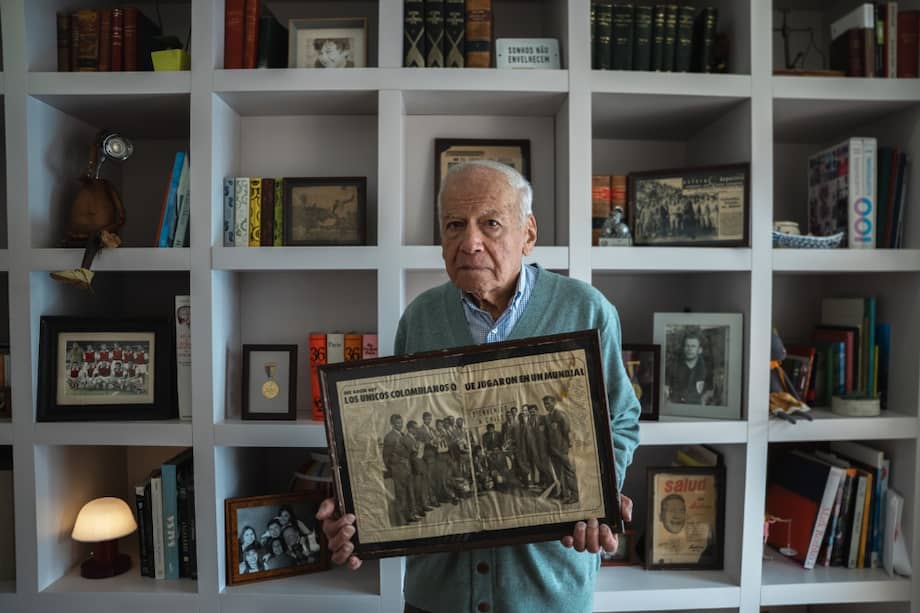 El "Mono" fue parte de la delegación de 22 jugadores que estuvo presente en el Mundial de Chile 1962.
