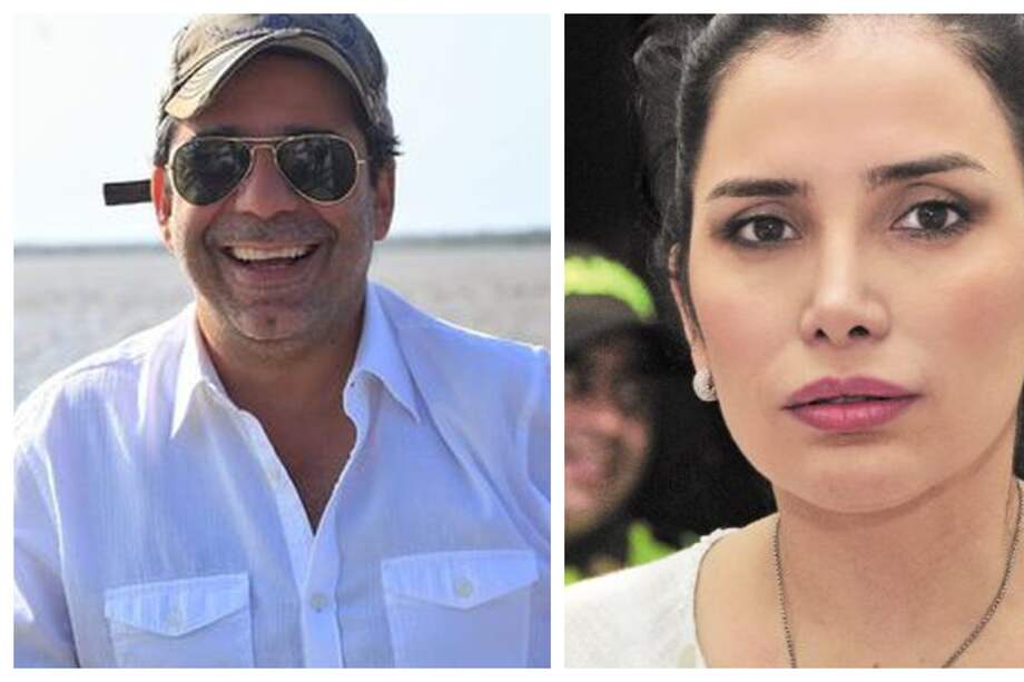 Alex Char, antiguo precandidato presidencial (izquierda). Aida Merlano, excongresista por el partido Cambio Radical (derecha).