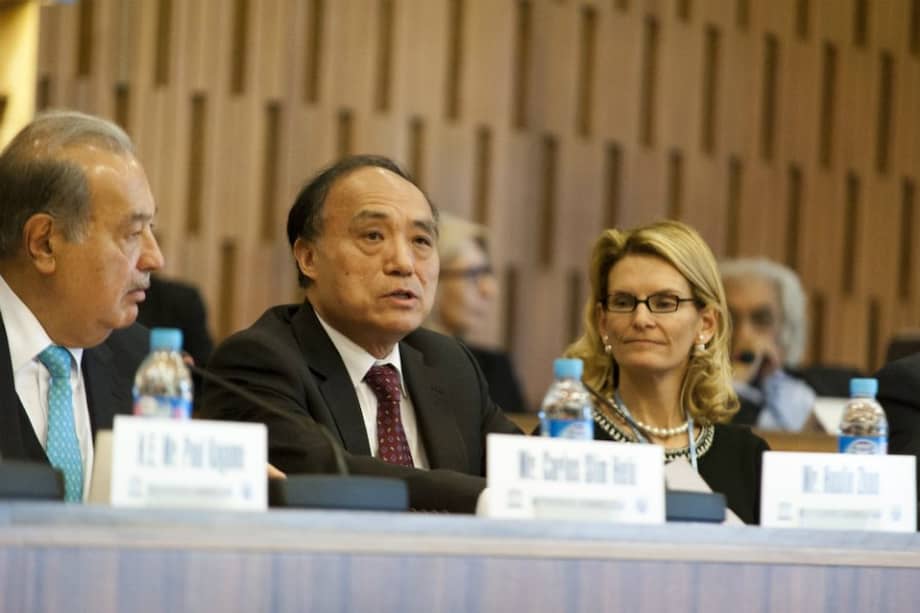 Houlin Zhao, secretario general de la Unión Internacional de Telecomunicaciones, se reunió esta semana con el presidente Santos y el mintic. / Flickr: ITU