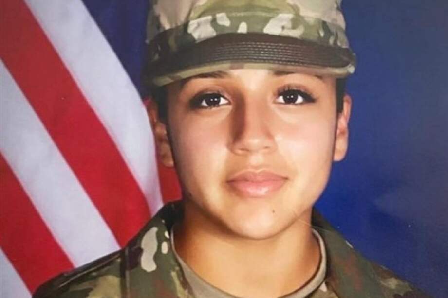 Vanessa Guillén, soldado del ejército estadounidense en Texas, fue asesinada. Iba a denunciar acoso sexual. / Aviso de búsqueda que publicó la base de Fort Hood.
