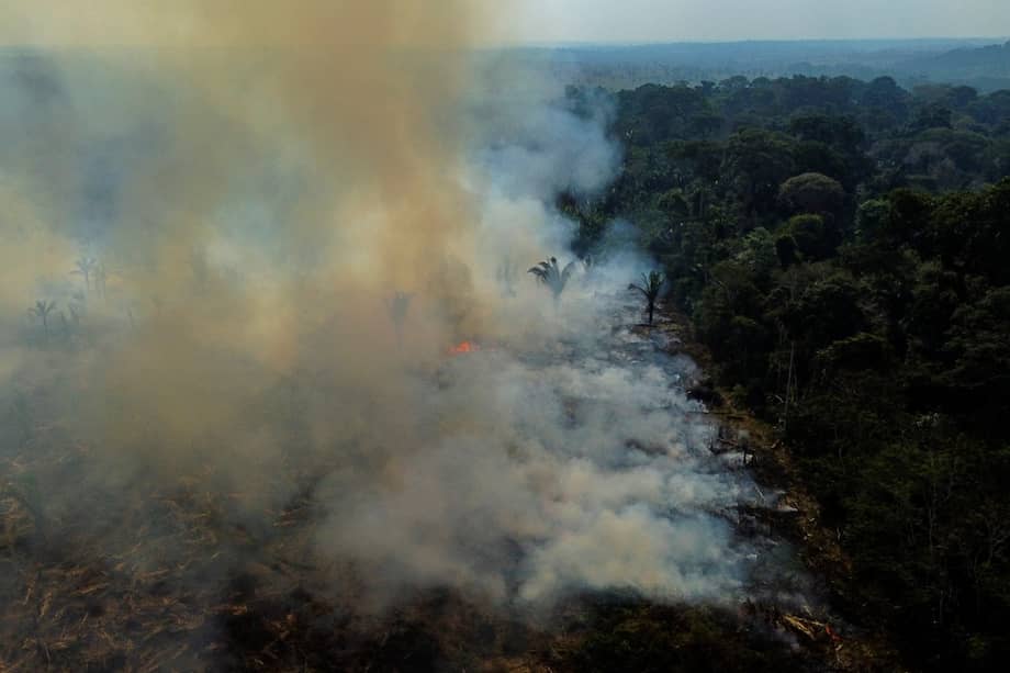 Incendios en la Amazonía brasileña. (Photo by MICHAEL DANTAS / AFP)