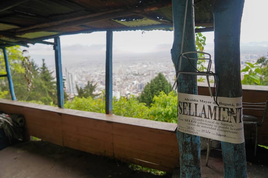 Las 33 construcciones fueron identificadas en zonas de preservación, restauración y uso público de la Reserva Forestal Protectora Bosque Oriental de Bogotá.