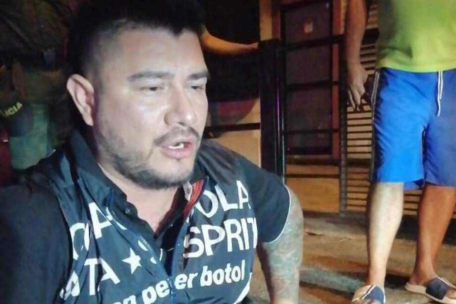 Greylin Fernando Varón, alias "Martín Bala". / Policía Nacional