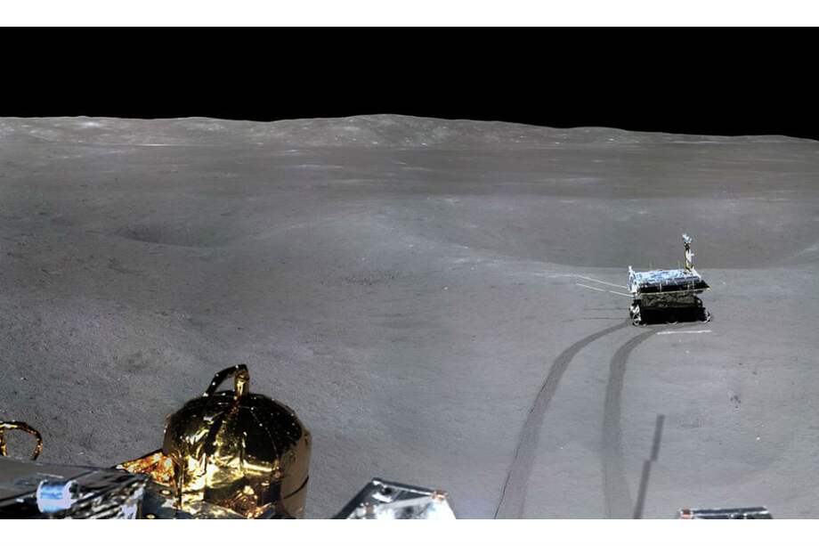 La misión Chang'e4 logró un hito sin precedentes: aterrizar en la cara oculta de la Luna. / China National Space Administration (CNSA)