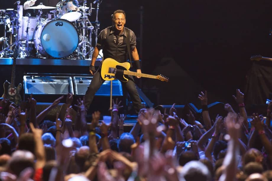 Bruce Springsteen en concierto. / AFP