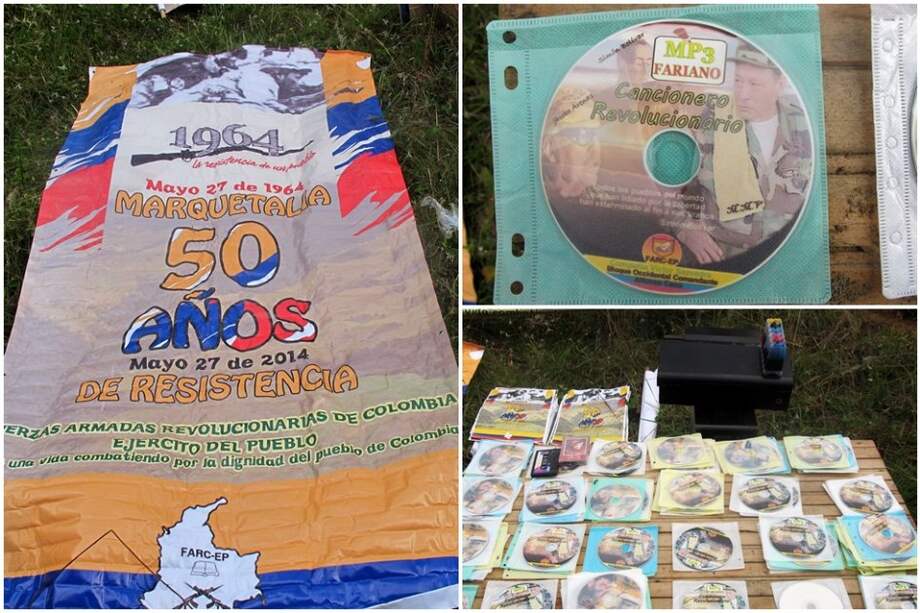 Desmantelan imprenta de las Farc en las montañas del Valle