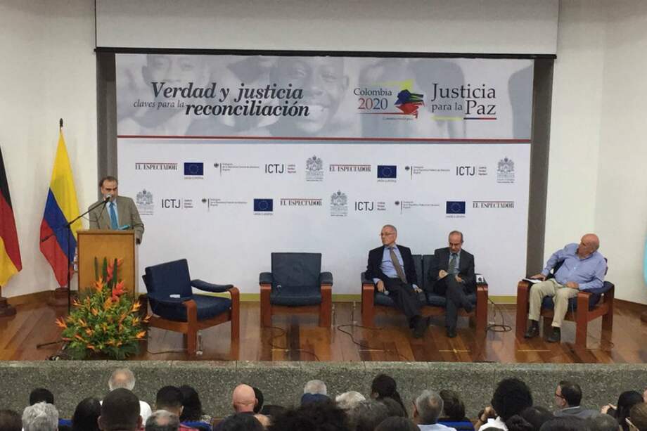 Fidel Cano Corre, director de El Espectador, durante la instalación del evento en Cali./Santiago Martínez.