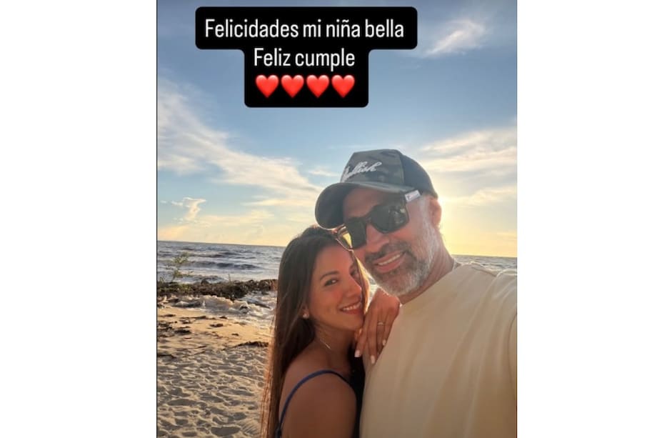 La actriz celebró su cumpleaños junto a sus hijos y al exfutbolista de la Selección Colombia, quien compartió amorosa publicación.