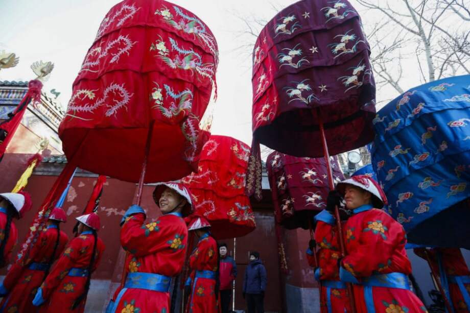Festival de Primavera en el Año Nuevo Lunar chino. / EFE