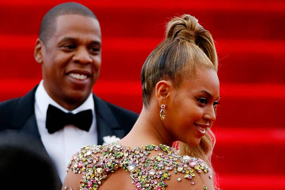 Jay Z y Beyoncé. / AFP