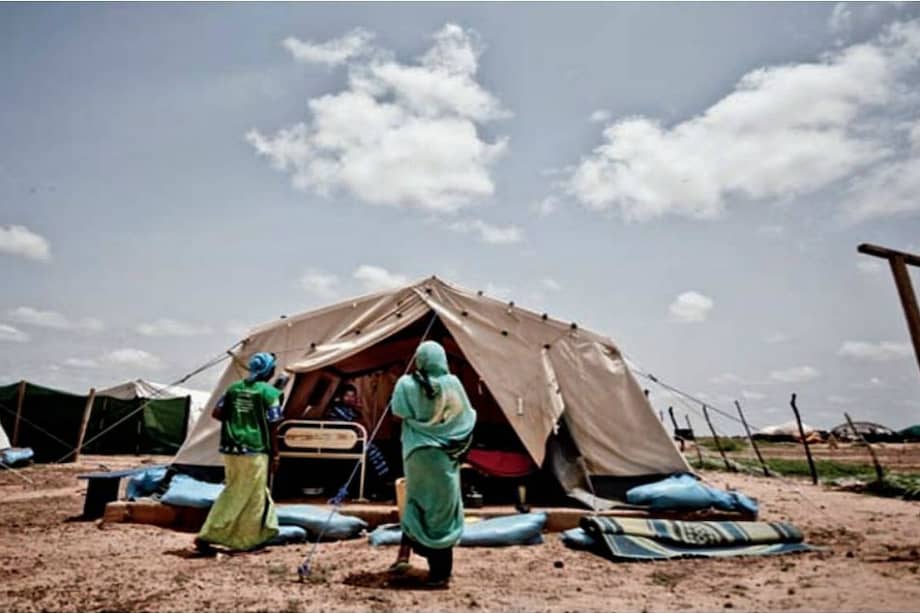 Campo de refugiados en Burkina Faso. / Leonardo Perez Aranda/ Wikimedia - Creative Commons