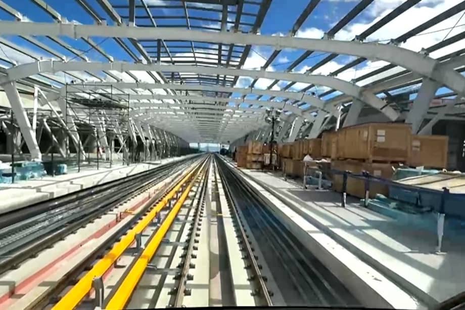 Estación 4 del Metro de Bogotá, ubicada en Kennedy.
