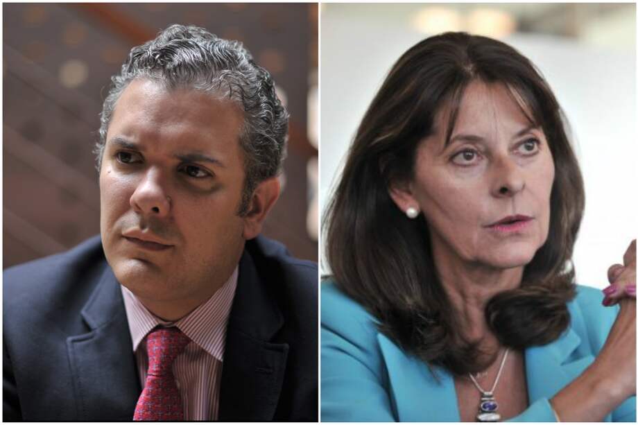 Iván Duque y Marta Lucía Ramírez. / Archivo El Espectador